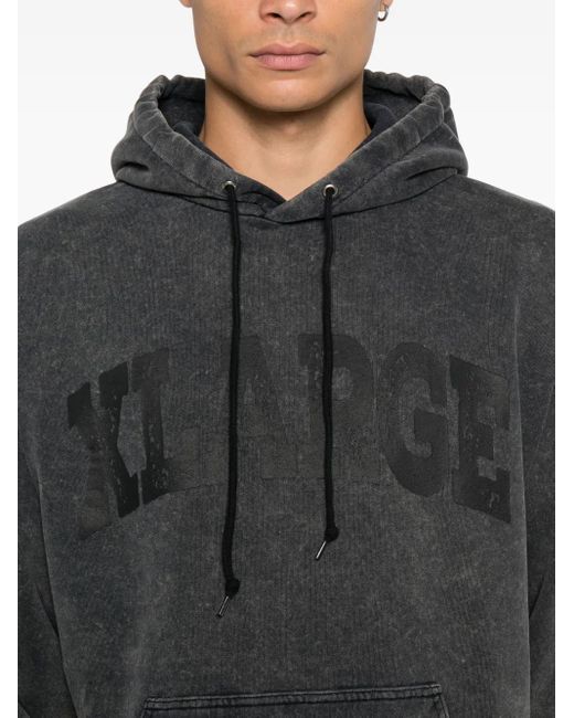 Xlarge Black Collage-Logo Hoodie for men