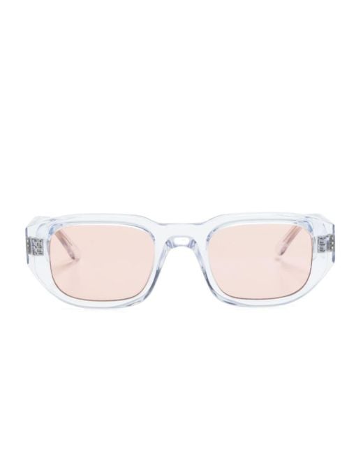 Thierry Lasry Pink Victimy Square-frame Sunglasses