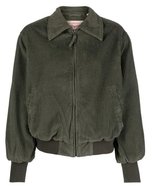 Levi's 90s Mom Corduroy Jacket in Green | Lyst