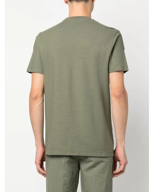 Zanone Green Classic Cotton T-Shirt