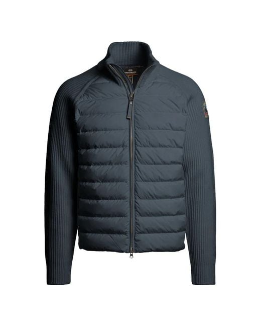 Parajumpers Blue Olmo Hybrid Padded Jacket for men