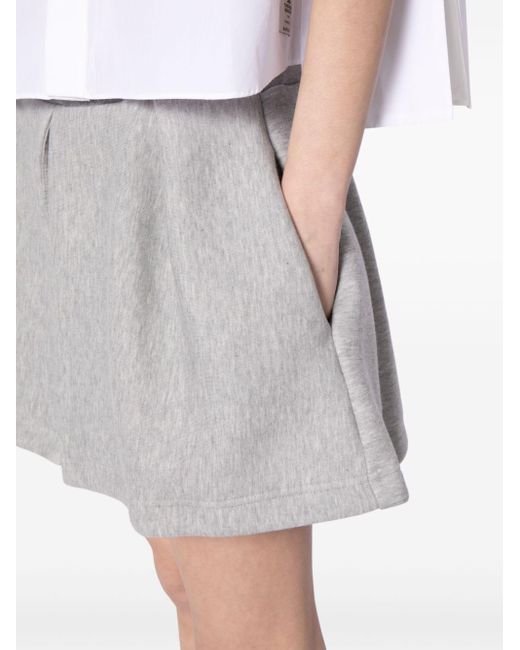 Falda con cordones Sacai de color Gray