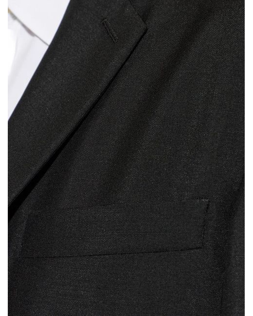 Jil Sander Black Single-Vent Blazer for men