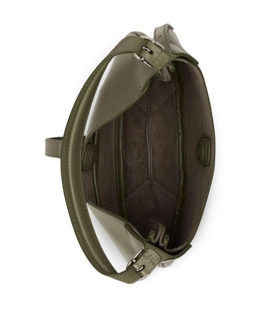Polo Ralph Lauren Green Small Polo Id Shoulder Bag