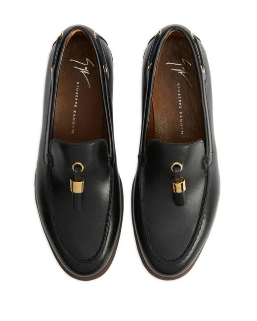 Giuseppe Zanotti The Maui Tassels ローファー Black