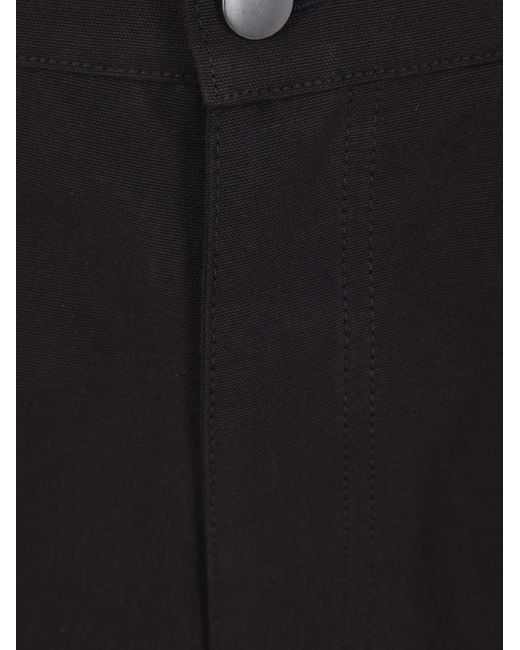 Diomene Blue Patch-Pocket Trousers for men