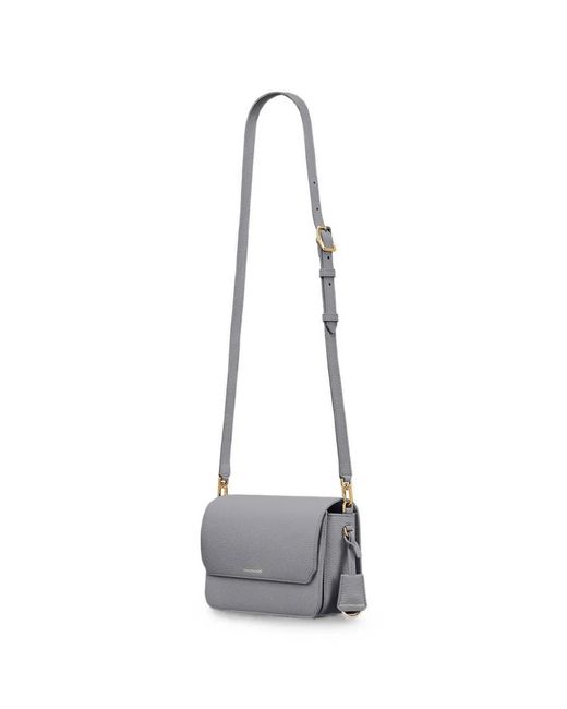 Maison De Sabre Gray Medium Flap Bag