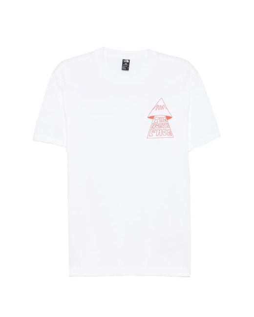 The North Face White Short-Sleeves T-Shirt for men