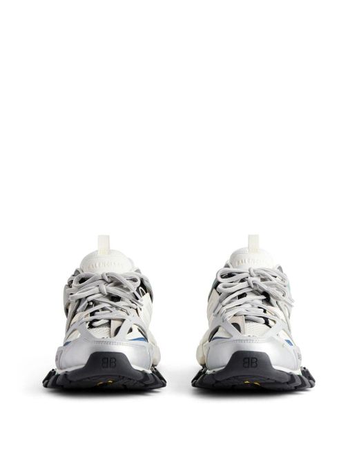 Balenciaga White Track Sneakers mit Einsätzen