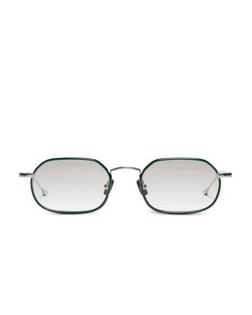 Peter & May Walk Green Tt11 Akira Geometric-Frame Sunglasses