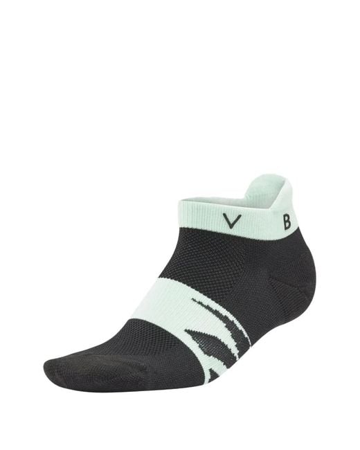 Reebok Black Logo-Jacquard Socks