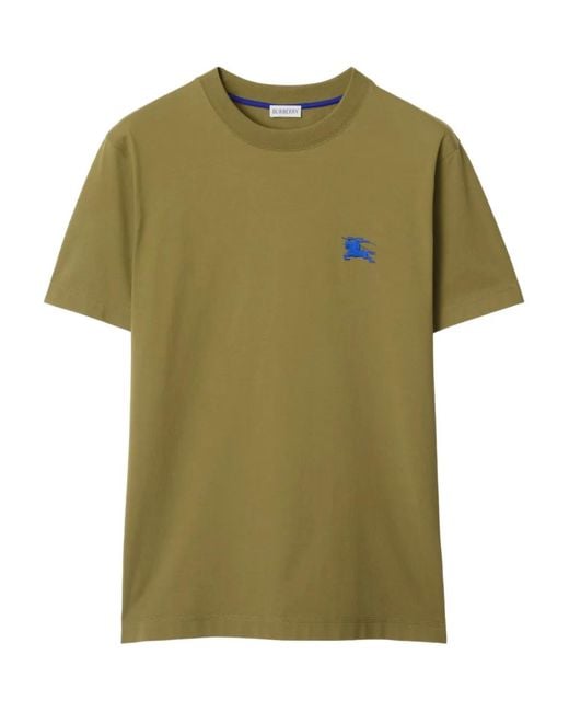 Burberry Green Logo T-Shirt for men