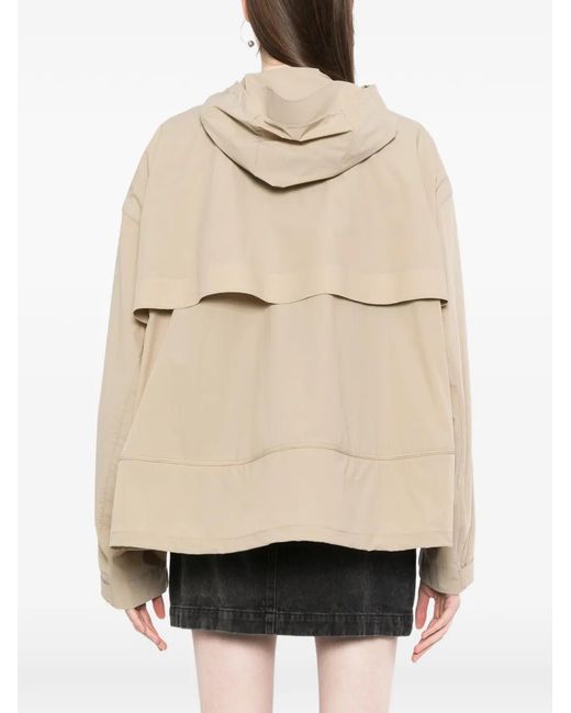 JNBY Natural Drawstring-Hem Hooded Jacket