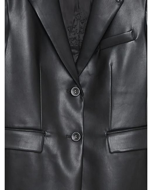 Maliparmi Gray Single-Breasted Blazer
