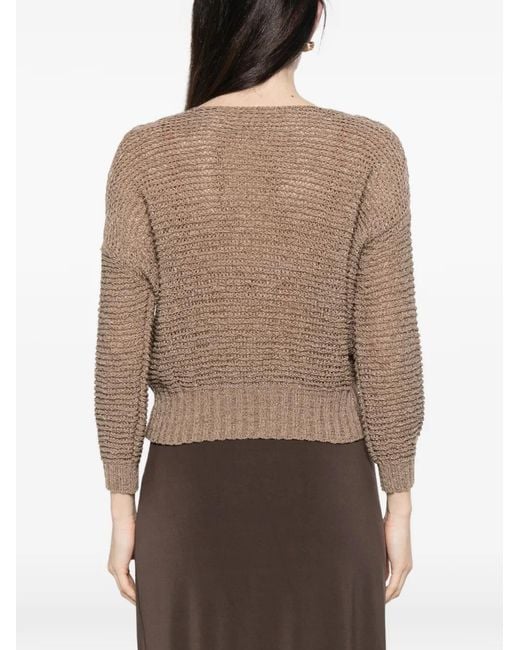 Base London Natural Knitted Sweater