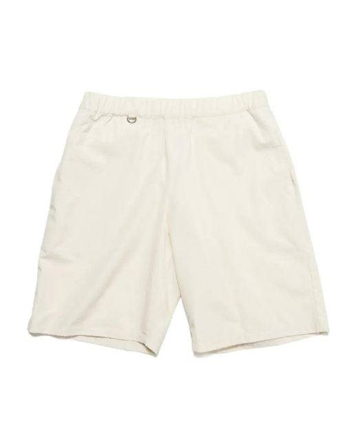 Sophnet White Drawstring-Waist Shorts for men