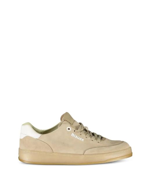 Blauer Natural Suede Sneakers for men
