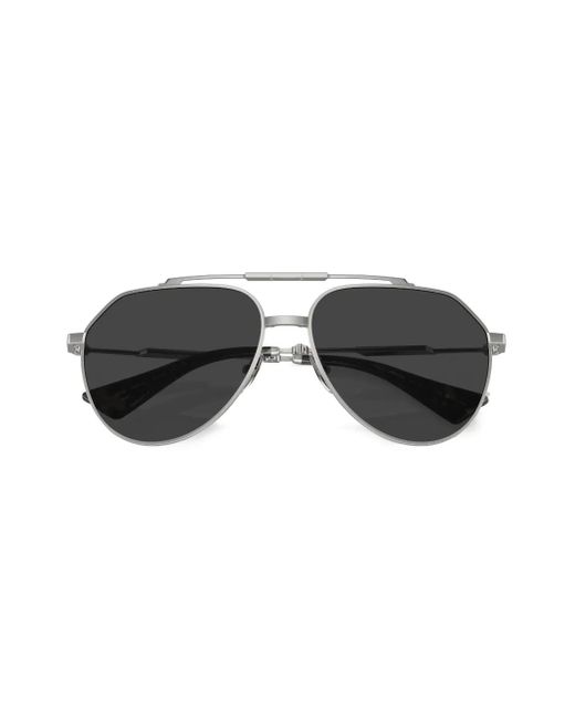Dolce & Gabbana Gray Stefano Sunglasses for men
