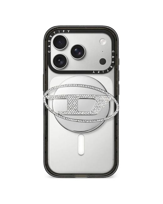 DIESEL White X Casetify Oval D Grip Stand