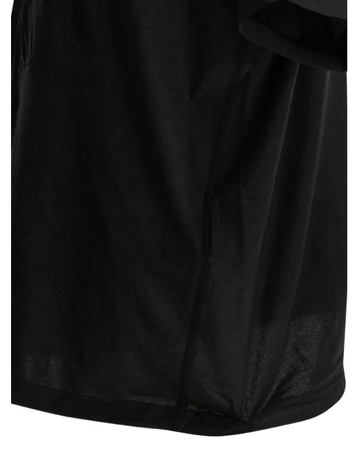 Daiwa Pier39 Black Half-Zip Chest-Pocket T-Shirt for men