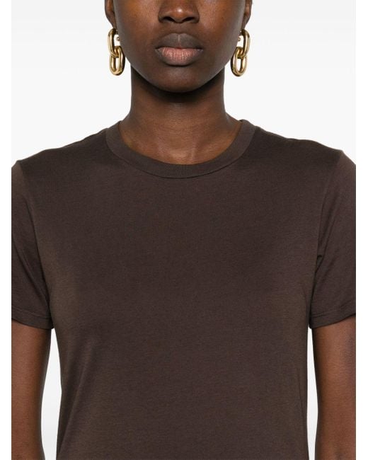 Nili Lotan Brown Mariela T-Shirt