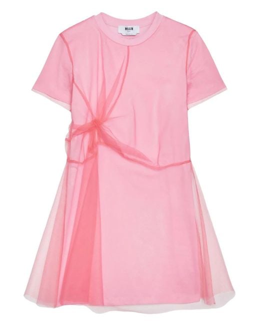 MSGM ミニドレス Pink