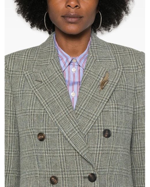 Golden Goose Deluxe Brand Journey ウールブレザー Gray