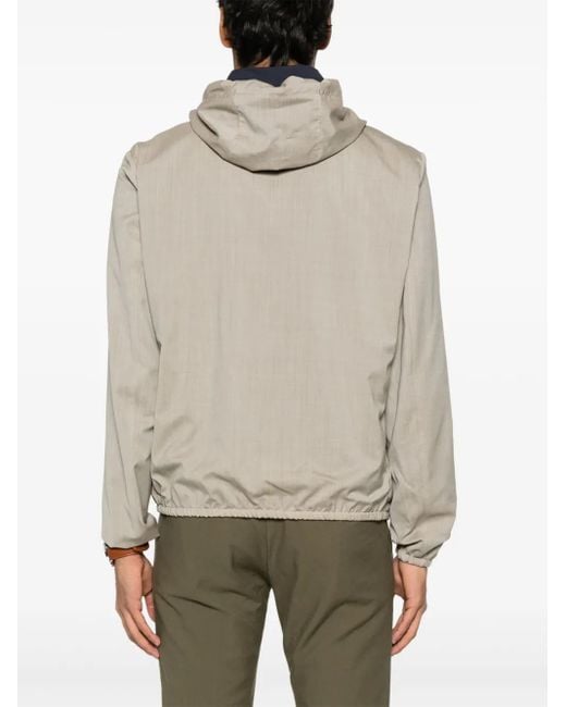 Herno Natural Short Reversible Jacket for men