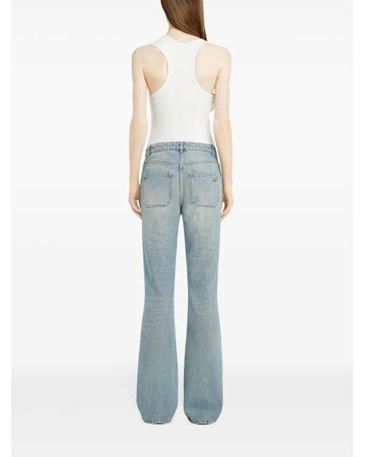 Courreges Blue Light Denim Jeans