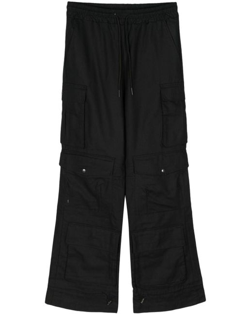Mauna Kea Black Straight-leg Cotton Cargo Trousers for men