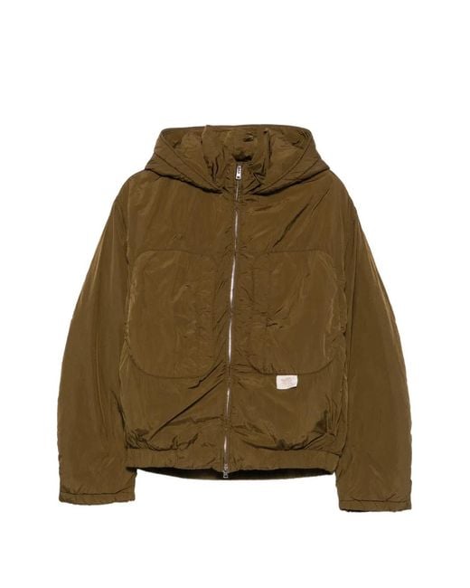 RANRA Green Hooded Zip-Up Jacket for men