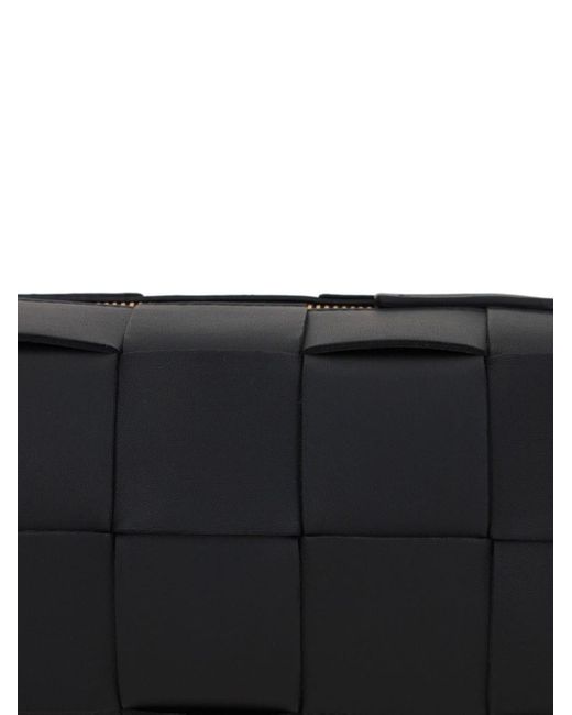Bottega Veneta Black Small Brick Cassette Shoulder Bag