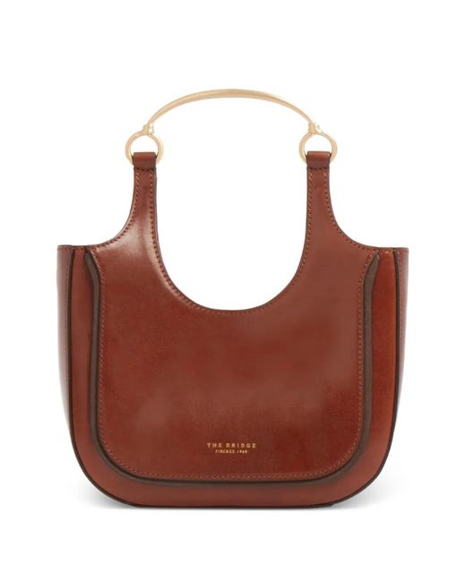 The Bridge Brown Leather Tote Bag