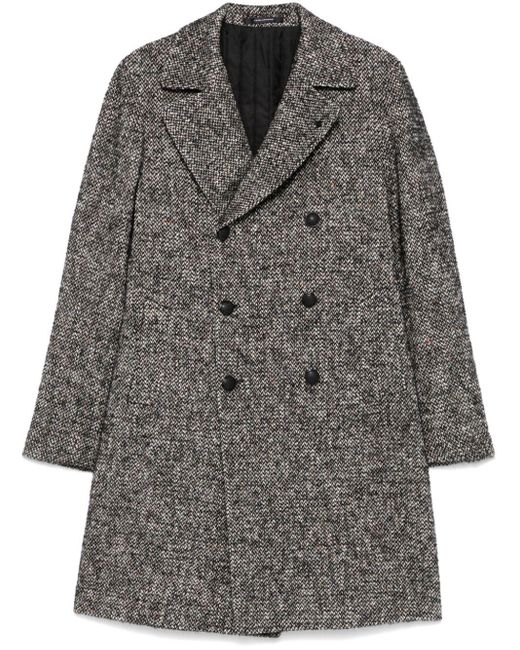 Tagliatore Gray Ardentra Coat for men