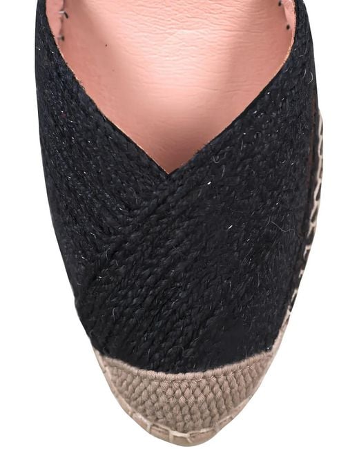 Ron White Blue Alina Wedge-Heel Espadrilles