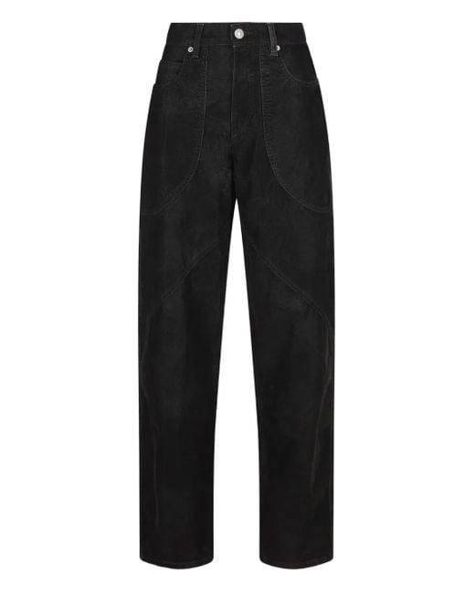 Isabel Marant ロゴパッチ パンツ Black