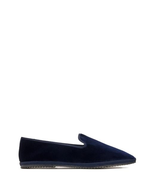Capulet Blue Marchesa Ribbon Trim Loafers for men