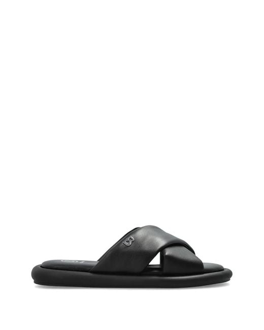 Bogner Black Sandales Portofino for men