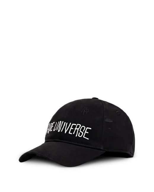 Aape By A Bathing Ape Black Logo-Embroidered Baseball Cap