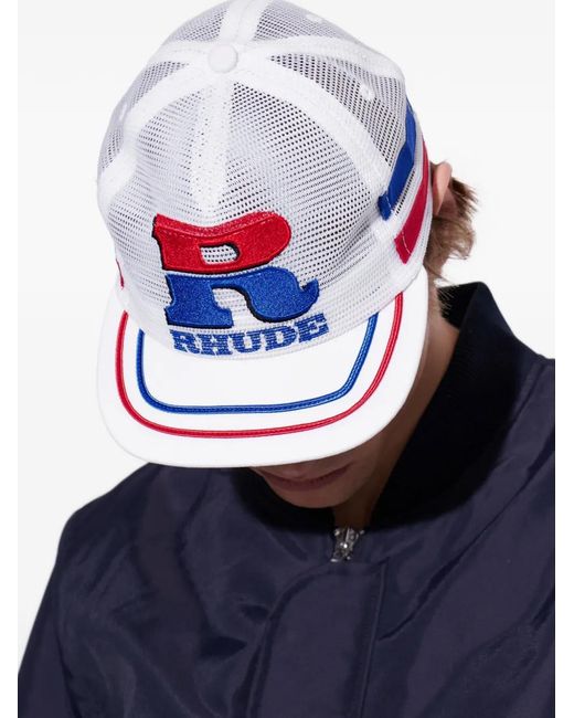 Cappello Da Baseball di Rhude in White da Uomo