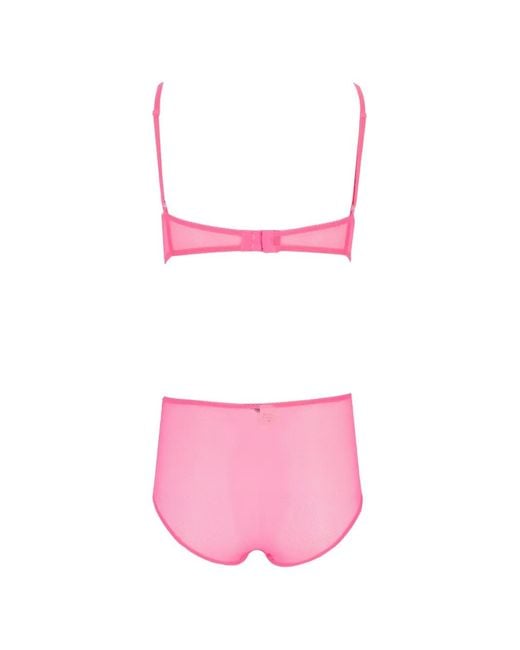Laura Urbinati Pink Soutien-Gorge À Nœud