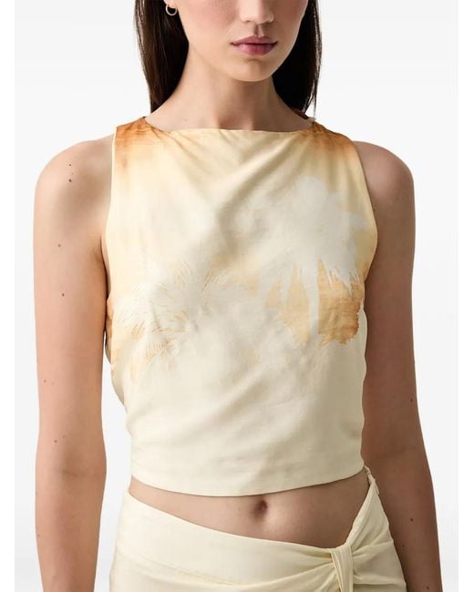 ViCOLO Natural Palm-Print Knotted Set