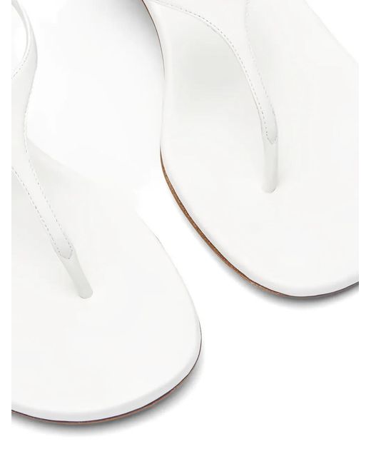 Casadei White Belle Epoque Sandals