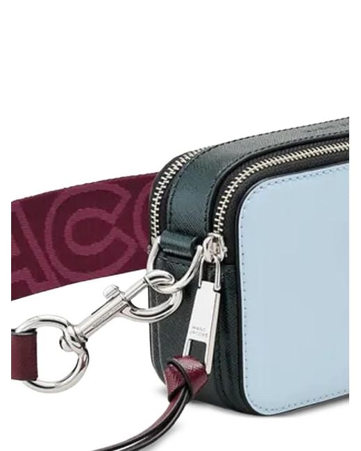 Marc Jacobs Blue The Snapshot Leather Cross Body Bag