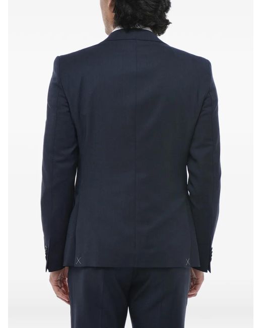 Corneliani Blue Slim-Fit Single-Breasted Suit for men