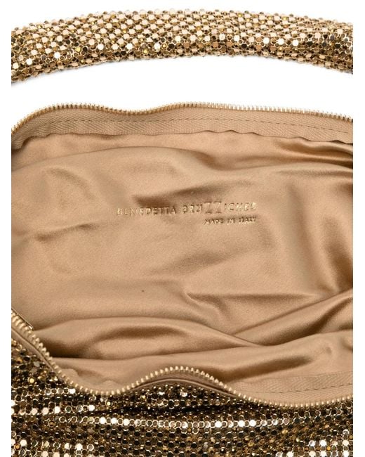 Benedetta Bruzziches Metallic Ursula Shoulder Bag