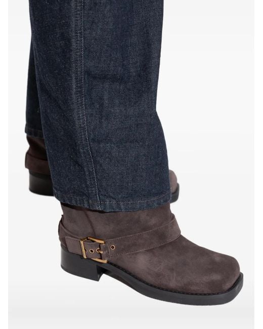 MICHAEL Michael Kors Colby Leather Boots Black