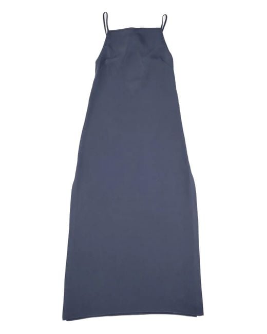 P.A.R.O.S.H. Blue Halter-Neck Dress