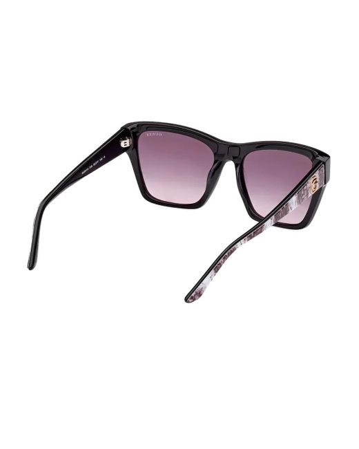 GUESS EYEWEAR Purple Square-Frame Sunglasses
