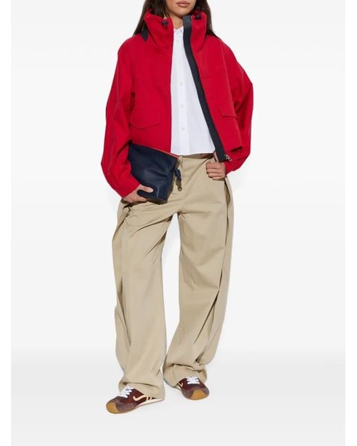 Loewe Red Zip-Fastening Jacket